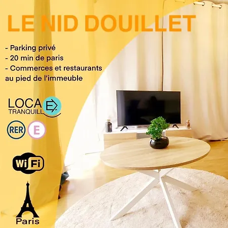 Cozy Nest,paris,opera,disney,la Defense, Apartment *